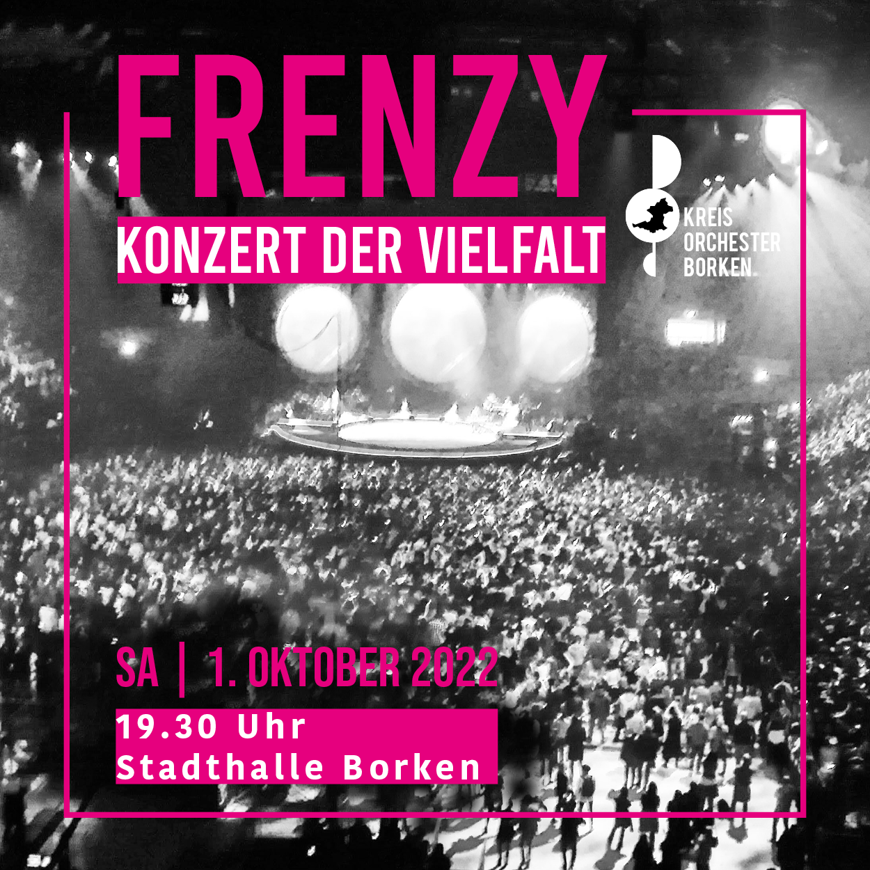 Frenzy KOnzert 1. Oktober 2022 Kreisorchester Borken KOB